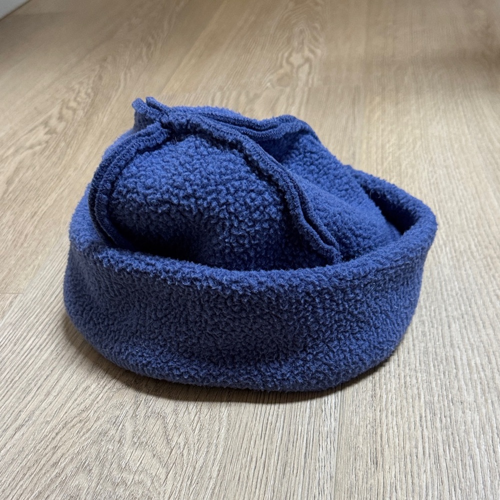 Purplish blue Fleece Hat - Cozy Women's Winter Hat